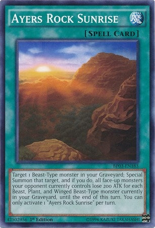 Image for Ayers Rock Sunrise (BP03-EN183) (BP03) - YuGiOh