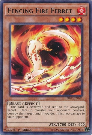 Image for Fencing Fire Ferret (BP03-EN107) (BP03) - YuGiOh