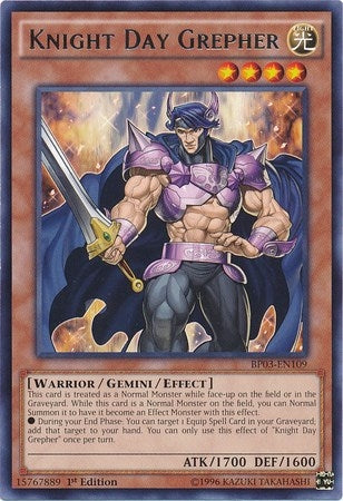 Image for Knight Day Grepher (BP03-EN109) (BP03) - YuGiOh
