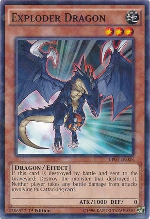 Image for Exploder Dragon (Shatterfoil) (BP03-EN028) (BP03) - YuGiOh