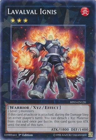 Image for Lavalval Ignis (Shatterfoil) (BP03-EN120) (BP03) - YuGiOh