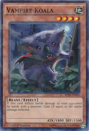 Image for Vampire Koala (Shatterfoil) (BP03-EN094) (BP03) - YuGiOh