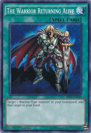 Image for The Warrior Returning Alive (BP03-EN140) (BP03) - YuGiOh