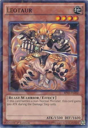 Image for Leotaur (Shatterfoil) (BP03-EN102) (BP03) - YuGiOh