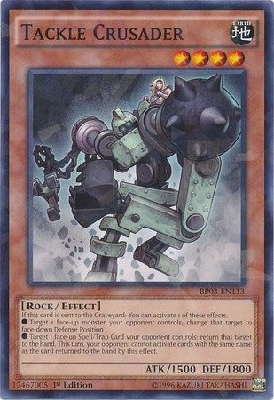 Image for Tackle Crusader (Shatterfoil) (BP03-EN113) (BP03) - YuGiOh