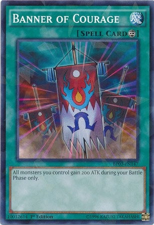 Image for Banner of Courage (Shatterfoil) (BP03-EN147) (BP03) - YuGiOh
