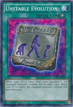 Image for Unstable Evolution (Shatterfoil) (BP03-EN157) (BP03) - YuGiOh