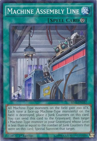 Image for Machine Assembly Line (Shatterfoil) (BP03-EN167) (BP03) - YuGiOh