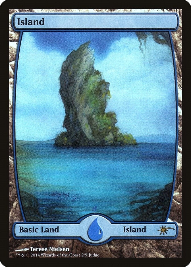 Image for Island - Full Art (2) (2) (Judge Promos) - Magic: The Gathering