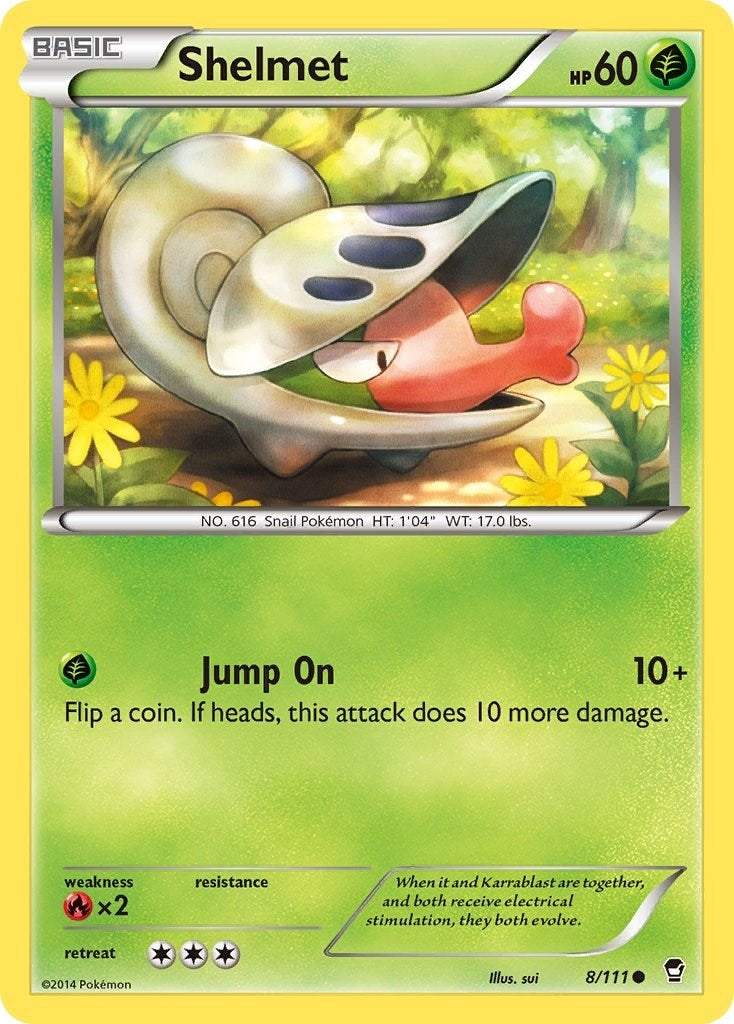 Image for Shelmet (8/111) (FFI) - Pokemon