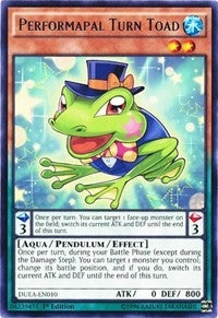 Image for Performapal Turn Toad (DUEA-EN010) (DUEA) - YuGiOh