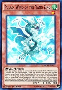 Image for Pulao, Wind of the Yang Zing (DUEA-EN031) (DUEA) - YuGiOh