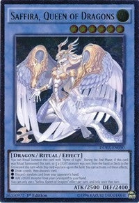 Image for Saffira, Queen of Dragons (UTR) (DUEA-EN050) (DUEA) - YuGiOh