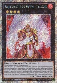 Image for Brotherhood of the Fire Fist - Tiger King (CT11-EN001) (CT11) - YuGiOh
