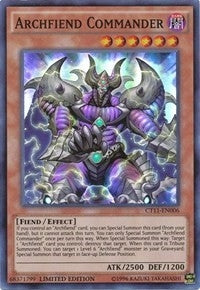 Image for Archfiend Commander (CT11-EN006) (CT11) - YuGiOh