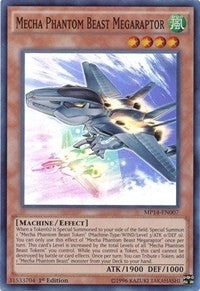 Image for Mecha Phantom Beast Megaraptor (MP14-EN007) (MP14) - YuGiOh