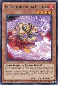 Image for Brotherhood of the Fire Fist - Boar (MP14-EN079) (MP14) - YuGiOh