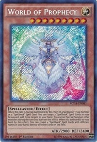 Image for World of Prophecy (MP14-EN081) (MP14) - YuGiOh