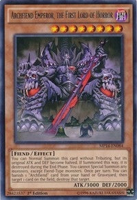 Image for Archfiend Emperor, the First Lord of Horror (MP14-EN084) (MP14) - YuGiOh