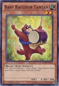 Image for Baby Raccoon Tantan (MP14-EN137) (MP14) - YuGiOh
