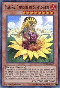 Image for Mariña, Princess of Sunflowers (MP14-EN157) (MP14) - YuGiOh