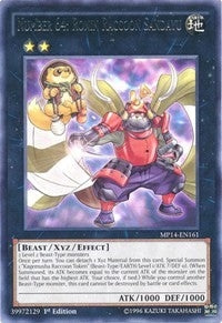 Image for Number 64: Ronin Raccoon Sandayu (MP14-EN161) (MP14) - YuGiOh