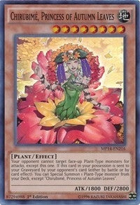 Image for Chirubime, Princess of Autumn Leaves (MP14-EN216) (MP14) - YuGiOh