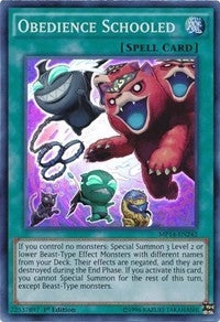 Image for Obedience Schooled (MP14-EN242) (MP14) - YuGiOh