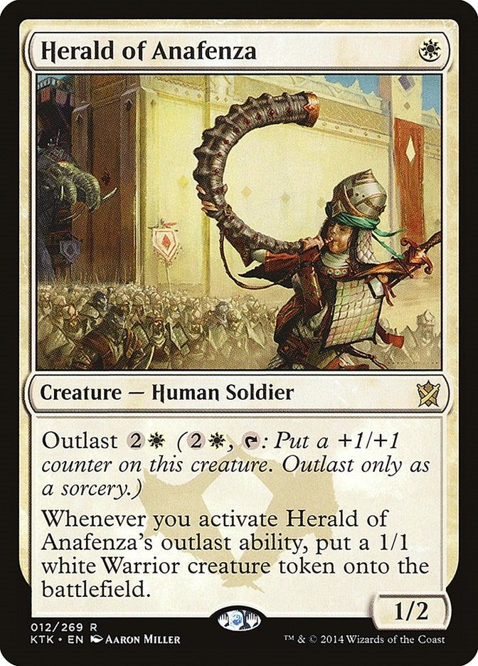Image for Herald of Anafenza (12) (Khans of Tarkir) - Magic: The Gathering