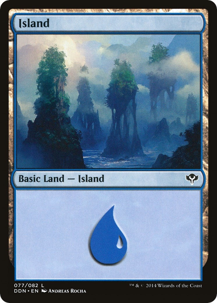Image for Island (077) (77) (Speed vs. Cunning) - Magic: The Gathering