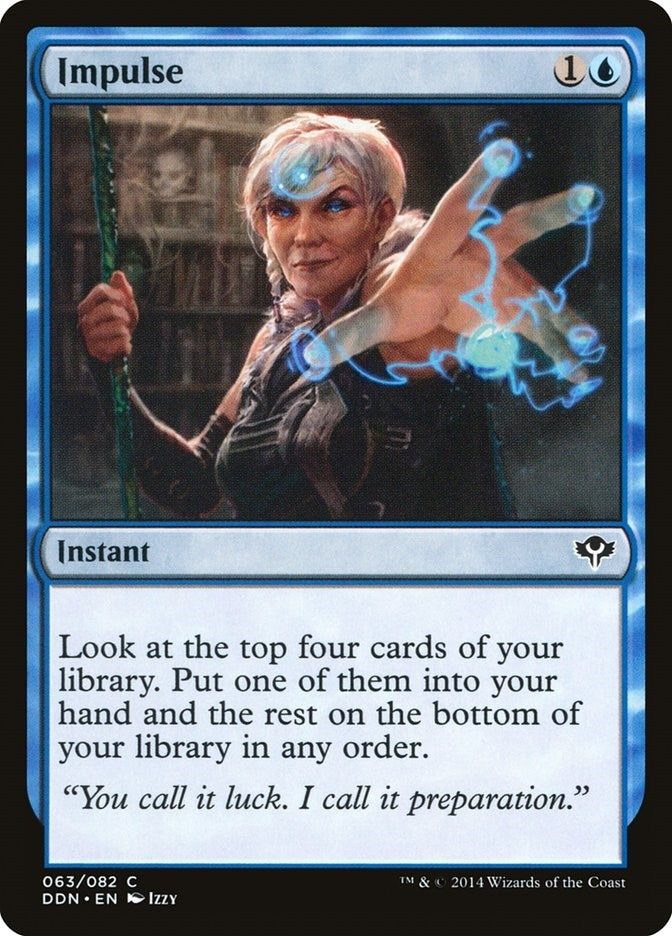 Image for Impulse (63) (Speed vs. Cunning) - Magic: The Gathering