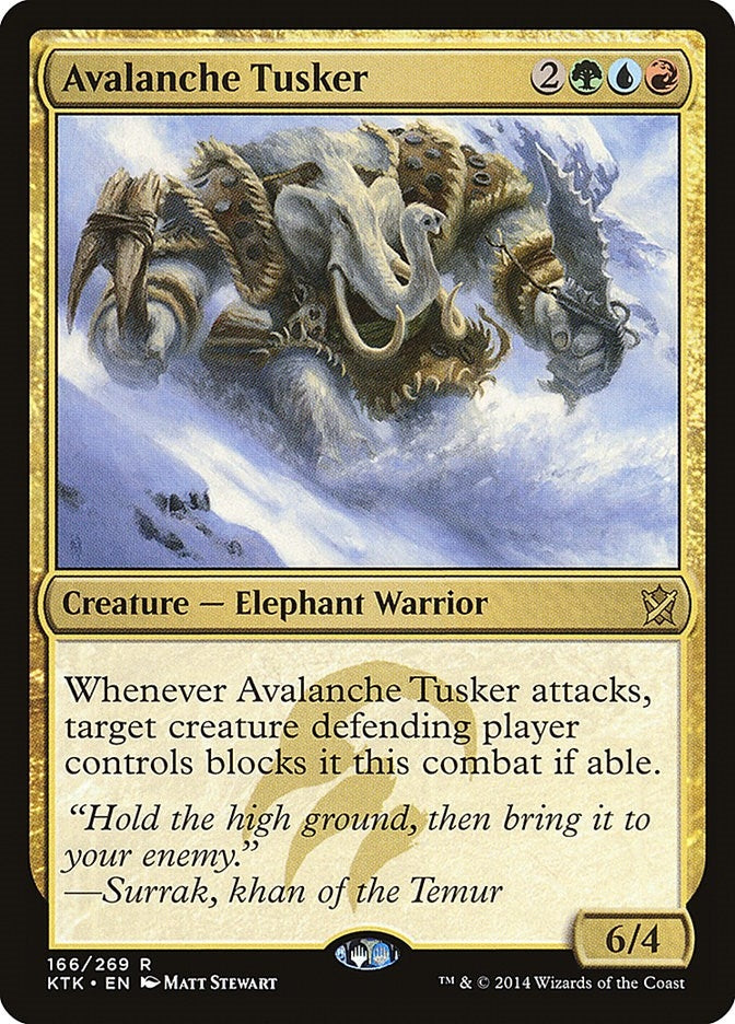 Image for Avalanche Tusker (166) (Khans of Tarkir) - Magic: The Gathering