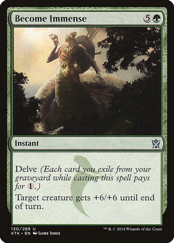 Image for Become Immense (130) (Khans of Tarkir) - Magic: The Gathering