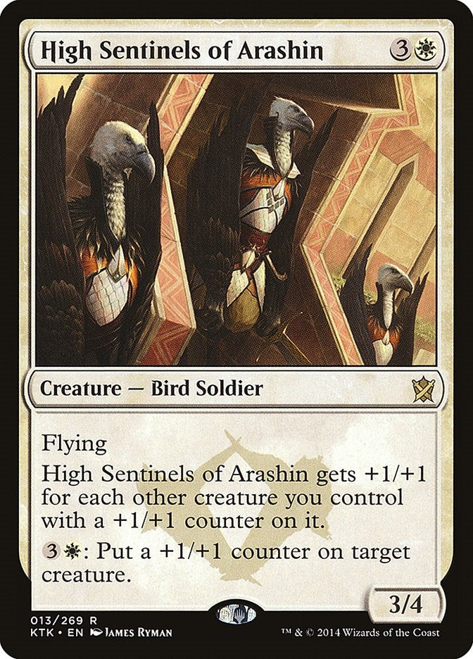 Image for High Sentinels of Arashin (13) (Khans of Tarkir) - Magic: The Gathering