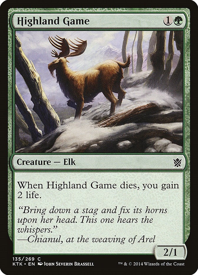 Image for Highland Game (135) (Khans of Tarkir) - Magic: The Gathering