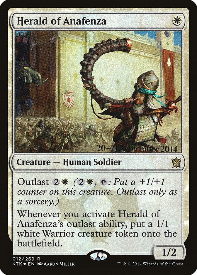 Image for Herald of Anafenza (12) (Prerelease Cards) - Magic: The Gathering