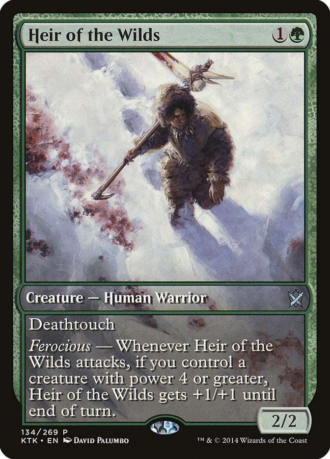 Image for Heir of the Wilds (134) (Game Day & Store Championship Promos) - Magic: The Gathering