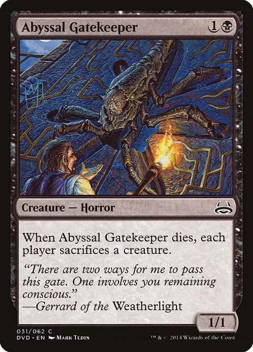 Image for Abyssal Gatekeeper (31) (Anthology) - Magic: The Gathering
