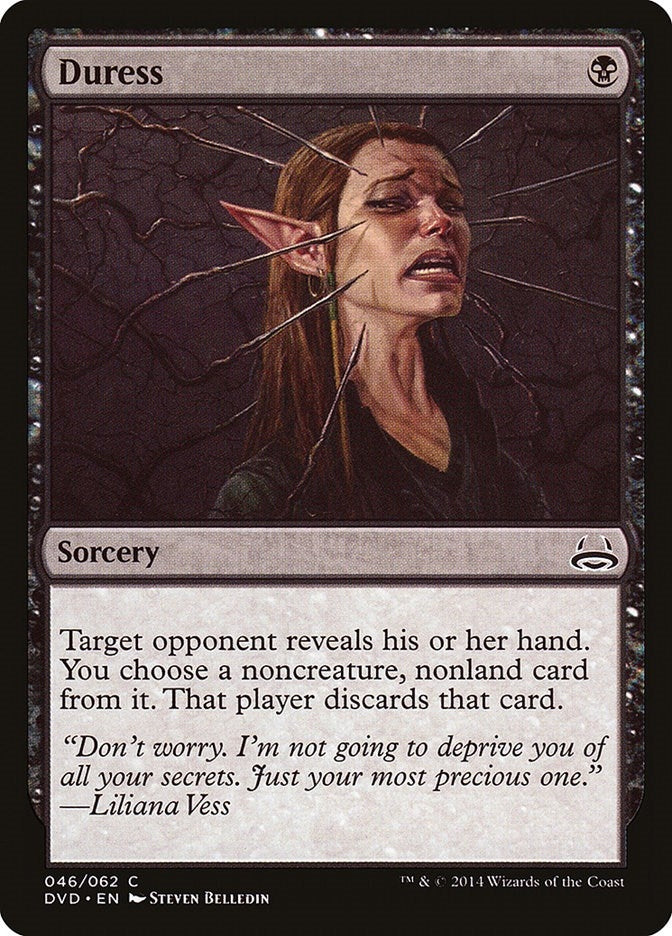 Image for Duress (46) (Anthology) - Magic: The Gathering