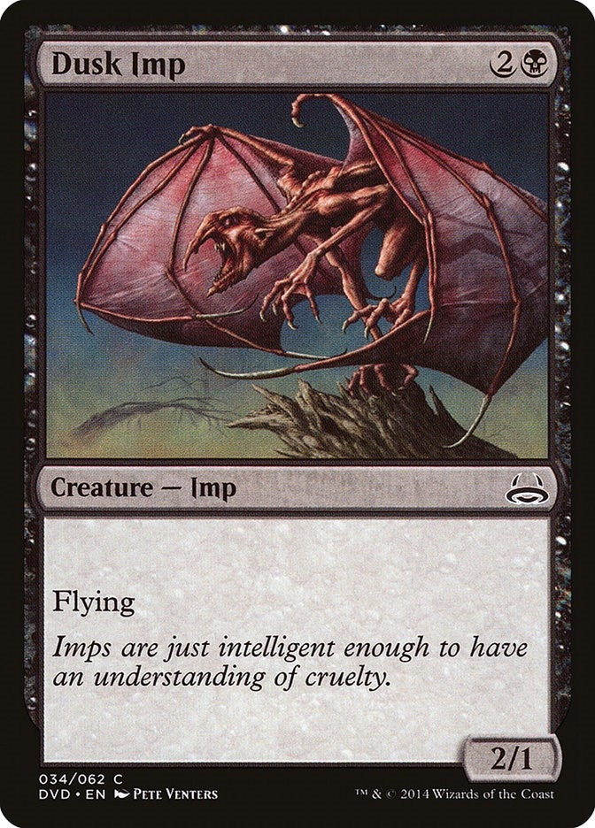 Image for Dusk Imp (34) (Anthology) - Magic: The Gathering