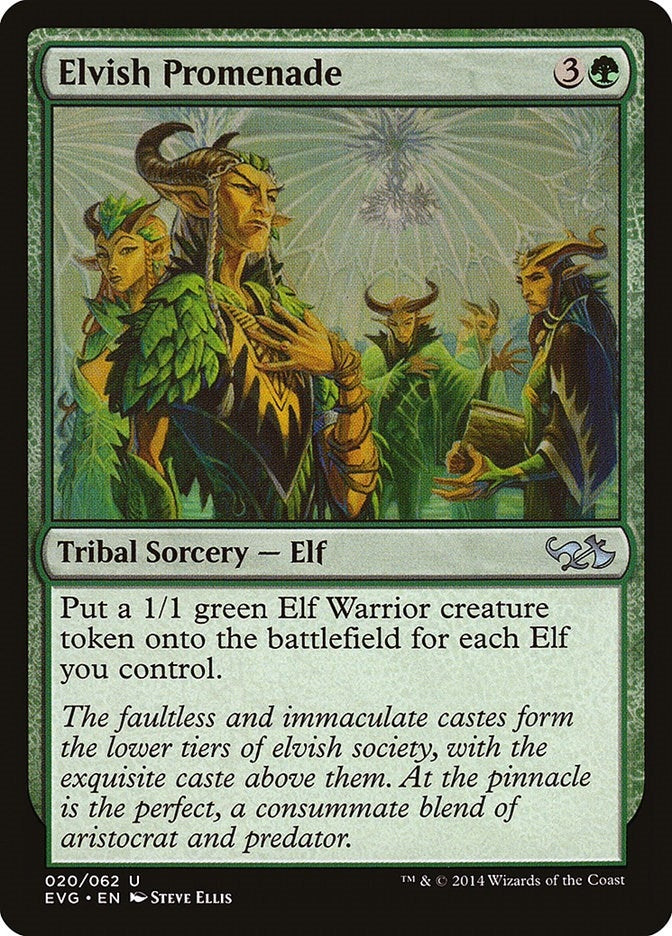 Image for Elvish Promenade (20) (Anthology) - Magic: The Gathering