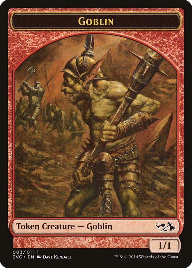 Image for Goblin Token (EVG) (3) (Anthology) - Magic: The Gathering