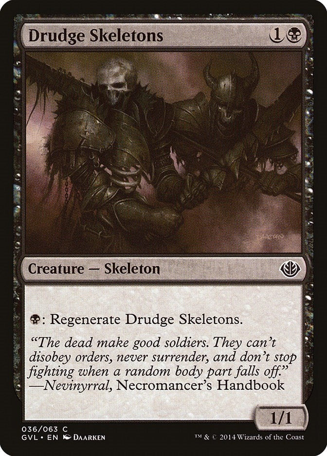 Image for Drudge Skeletons (36) (Anthology) - Magic: The Gathering