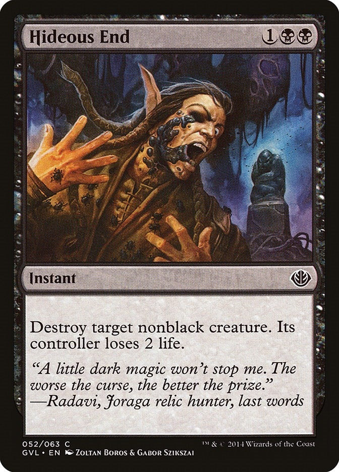 Image for Hideous End (52) (Anthology) - Magic: The Gathering
