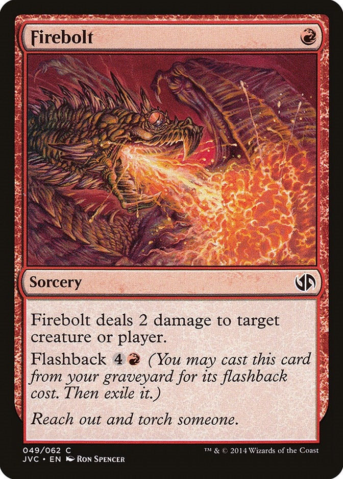 Image for Firebolt (49) (Anthology) - Magic: The Gathering