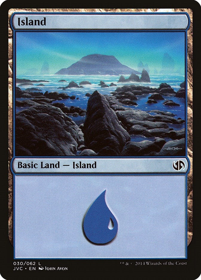 Image for Island (030) (JVC) (30) (Anthology) - Magic: The Gathering