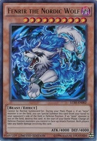 Image for Fenrir the Nordic Wolf (LC05-EN002) (LC05) - YuGiOh