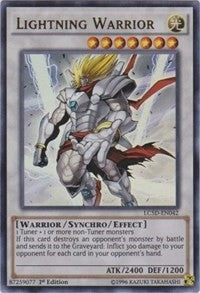 Image for Lightning Warrior (LC5D-EN042) (LC05) - YuGiOh