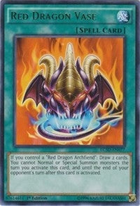 Image for Red Dragon Vase (LC5D-EN077) (LC05) - YuGiOh