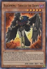 Image for Blackwing - Sirocco the Dawn (LC5D-EN112) (LC05) - YuGiOh